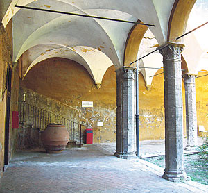 Bescheidenes Kloster in Trastevere