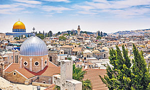 Schon stehen unsere Fe in deinen Toren, Jerusalem