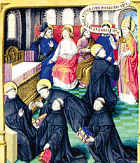 Der hl. Odo von Cluny Der hl. Odo von Cluny