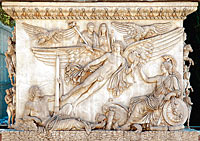 Die berühmte Sonnenuhr des Friedenskaisers Augustus Die berühmte Sonnenuhr des Friedenskaisers Augustus