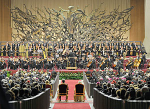 Ungarische Nationalphilharmonie spielt fr Papst Benedikt XVI.