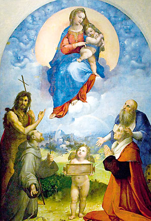 Und wenn zu den Putten ein dritter wär, so wär ein Putto von Raffael mehr Und wenn zu den Putten ein dritter wär, so wär ein Putto von Raffael mehr