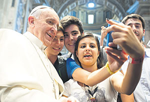 Lieber Papst, ich habe eine Frage … Lieber Papst, ich habe eine Frage …