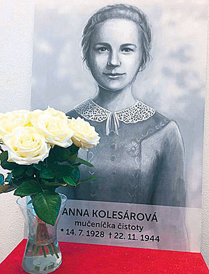 Anna Kolesárová in der Slowakei selig gesprochen Anna Kolesárová in der Slowakei selig gesprochen