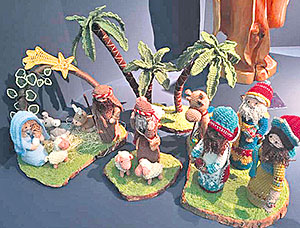 Phantasievolle Krippenbaukunst Phantasievolle Krippenbaukunst