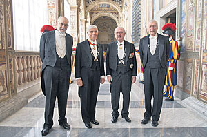 Ein besonderer Dienst an der Seite des Papstes Ein besonderer Dienst an der Seite des Papstes
