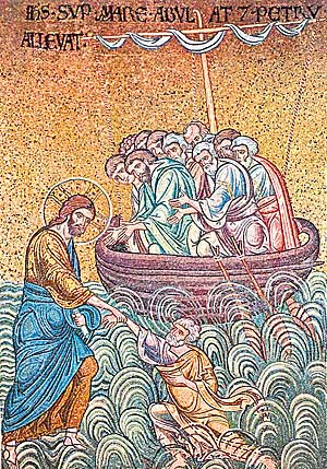 In den Stürmen des Lebens reicht Jesus uns die Hand In den Stürmen des Lebens reicht Jesus uns die Hand