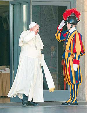 Abrstung im Vatikan