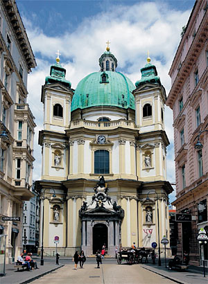 Eine der schnsten Barockkirchen Wiens