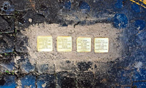 »Stolperstein« für den Kunsthändler, der den Arm des Laokoon fand »Stolperstein« für den Kunsthändler, der den Arm des Laokoon fand