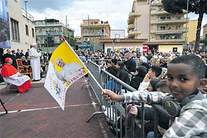 Das Geschenk des Lichts in der Welt verbreiten