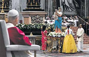 Jeder hat seinen Platz im Mosaik des Friedens Jeder hat seinen Platz im Mosaik des Friedens